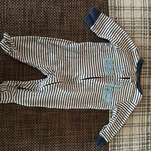 Striped Little Brother Onesie